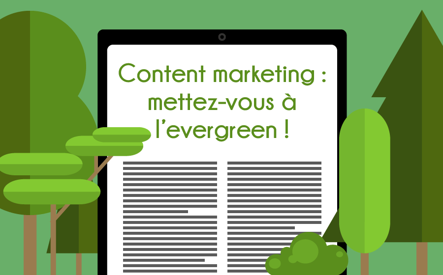 illustration contenu evergreen 