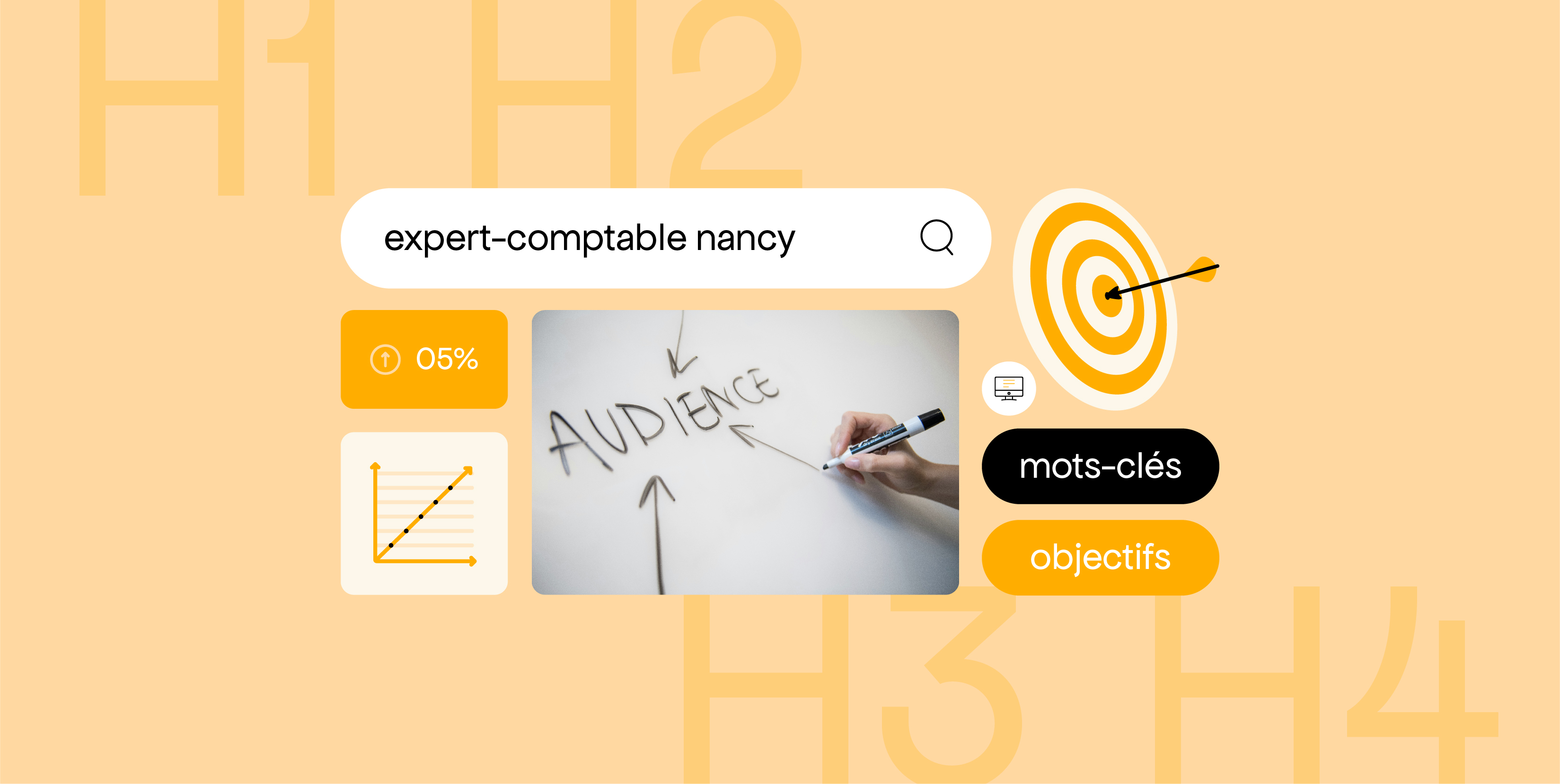 site internet bien référencé, mettre l'accent sur le SEO et le SEA pour arriver en tête des recherches Google.