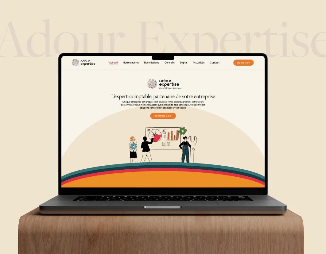 Une communication comme neuve pour le cabinet Adour Expertise