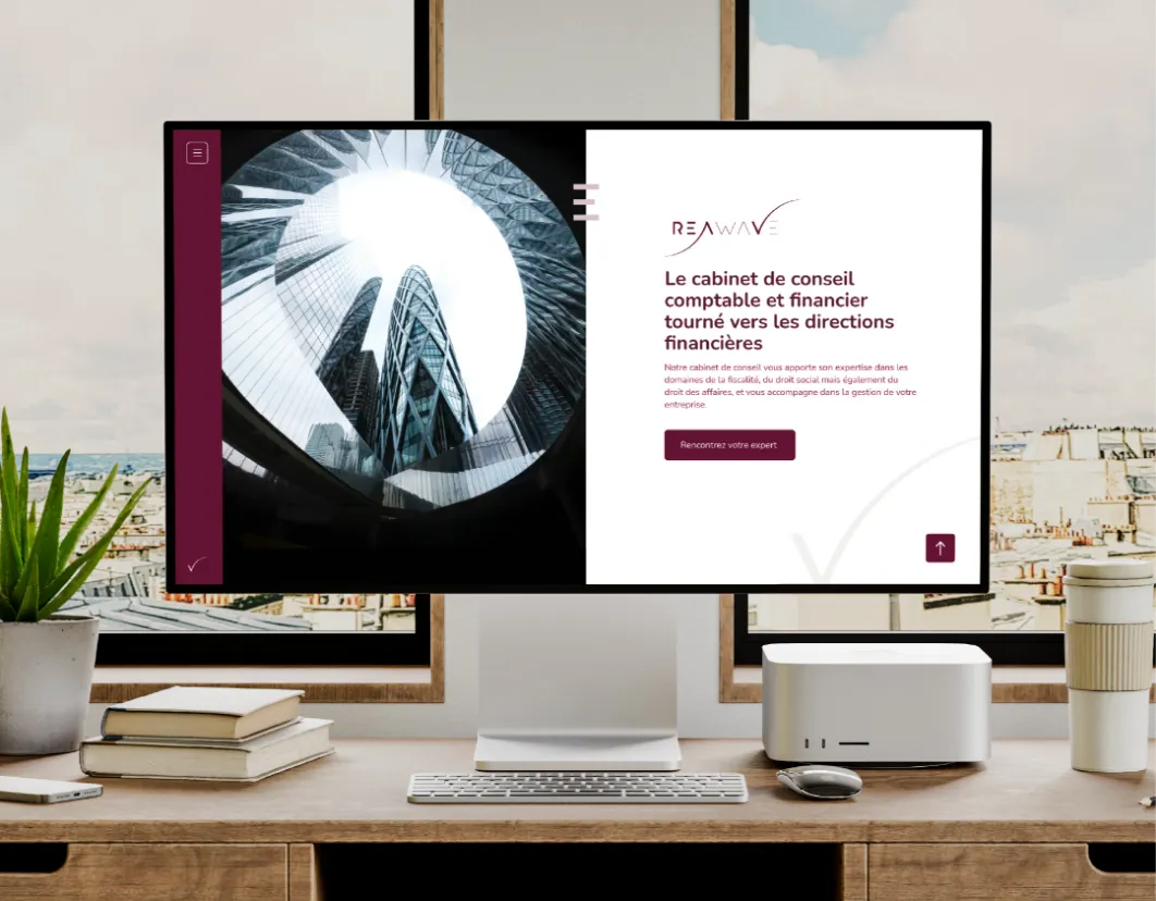 Blog, site internet : une communication professionnelle pour le cabinet de conseil Reawave